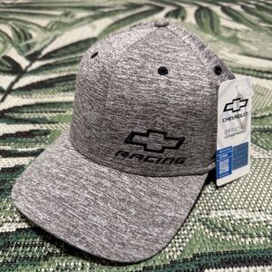 Chevrolet Racing Gray Cap Hat NEW